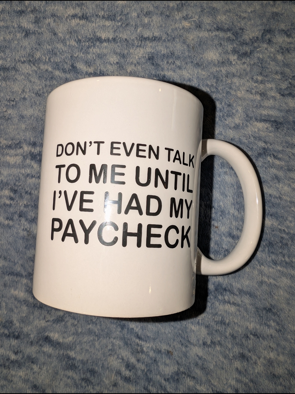 NWOT Standard Size White Coffee Mug